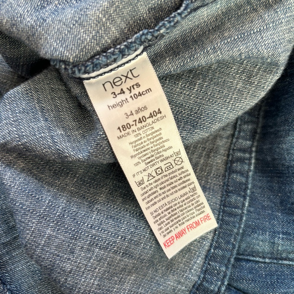 NEXT - Denim dress - Picture 4 of 4